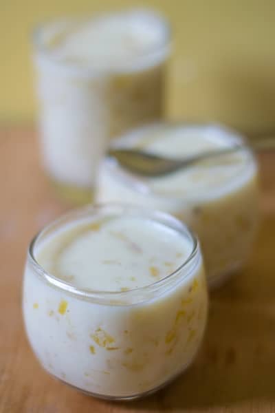 Pineapple pudding