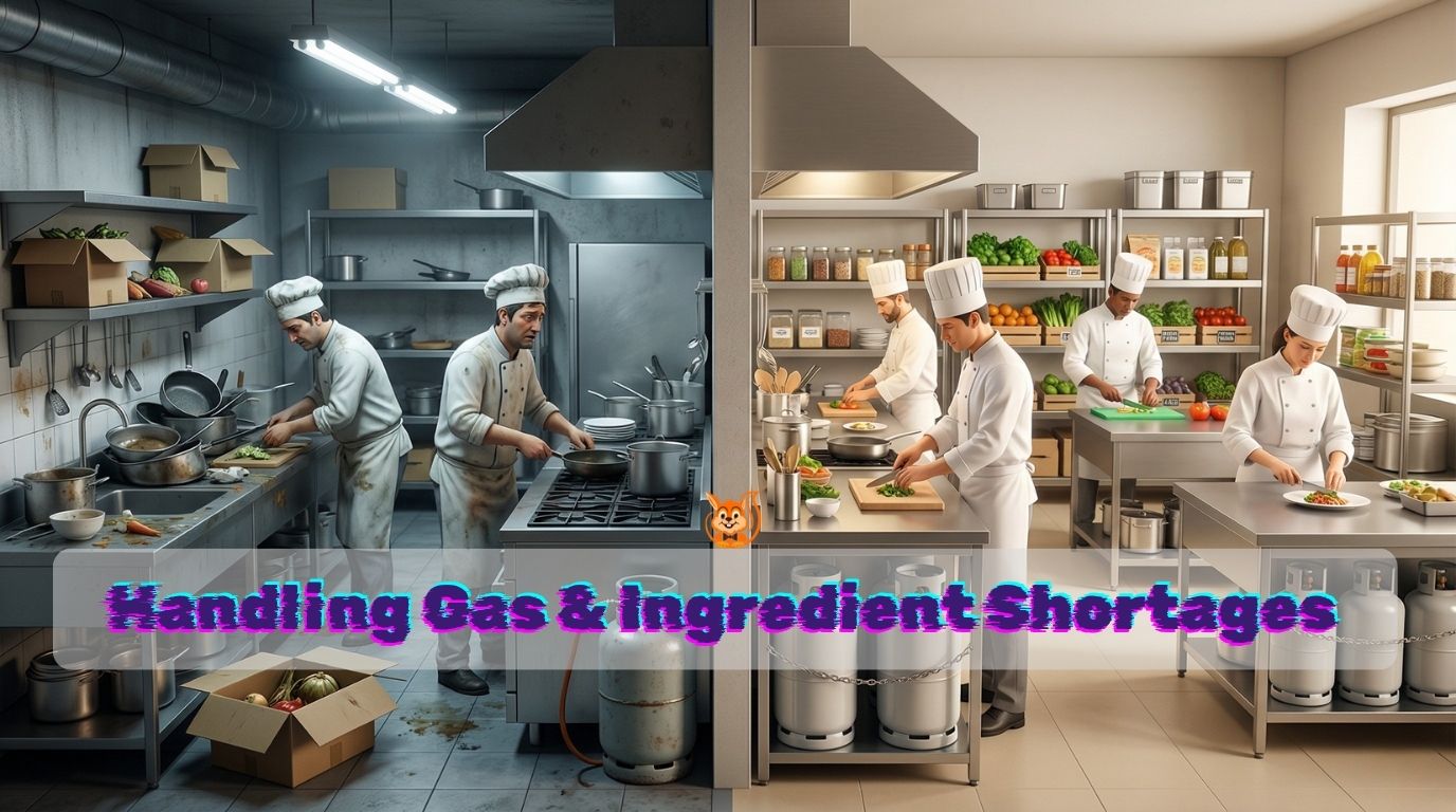 Handling Gas & Ingredient Shortages